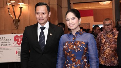 Gaya Chic Annisa Yudhoyono, Perdana Temani Suami Tugas Jadi Menteri ATR/BPN