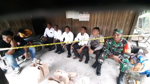 Yoktan Bani tewas dibacok anaknya, Yorit Edwin Bani di Desa Nekmese, Kabupaten Kupang, NTT. (Dok Polres Kupang).
