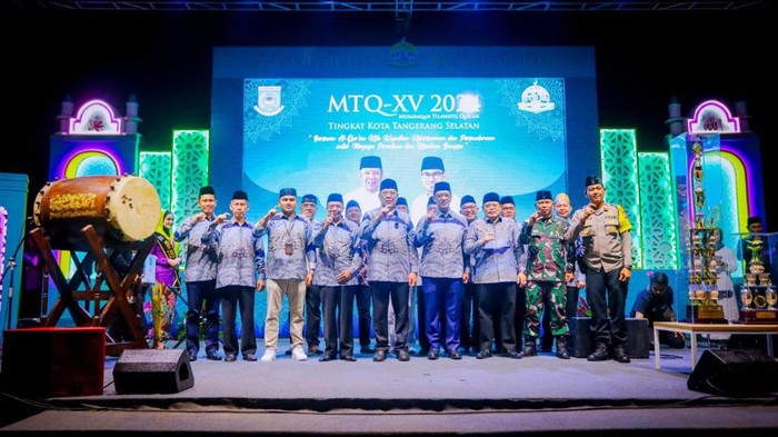 Benyamin Buka MTQ ke-XV Tingkat Tangsel