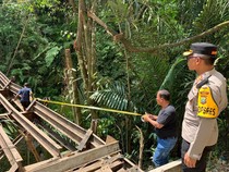 Besi Jembatan Seberat 8 Ton di Dairi Dicuri 9 Pria, 1 Masih Remaja