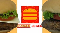 Burger Jeger, di Johar Baru, Jakarta Pusat harganya murah. Dengan Rp 10.000 kamu bisa dapat burger yang roti bun-nya lembut dan isiannya padat. Foto: Instagram/Google Review