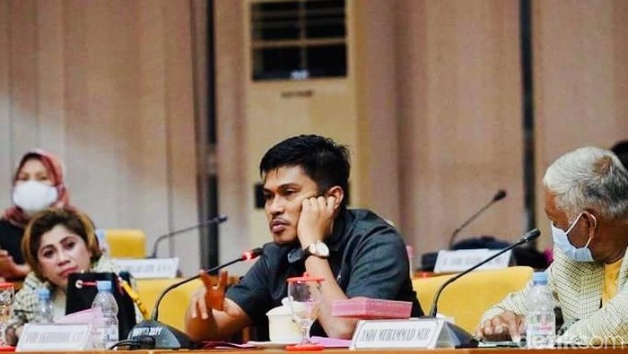 Caleg DPRD Bone dari PDIP, Andi Akhiruddin.