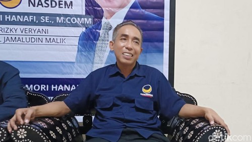 Caleg Nasdem Dapil NTB 1 Mori Hanafi. (Rafiin/detikBali)
