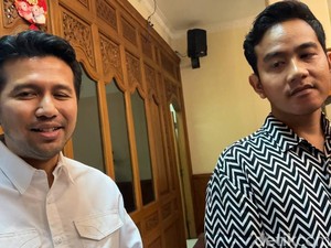 Bertemu Gibran, Emil Dardak Minta Dukungan untuk Maju di Pilgub Jatim