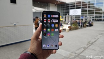 Inilah dia Xiaomi 14 yang unjuk gigi di event MWC 2024 Barcelona, Spanyol yang dihadiri detikINET. Foto: Agus Tri Haryanto/detikcom