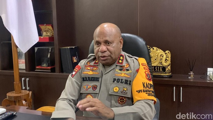 Kapolda Papua Irjen Mathius D. Fakhiri.