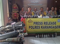 Polres Karangasem Sita 277 Knalpot Brong dari Pelajar hingga Sopir Truk