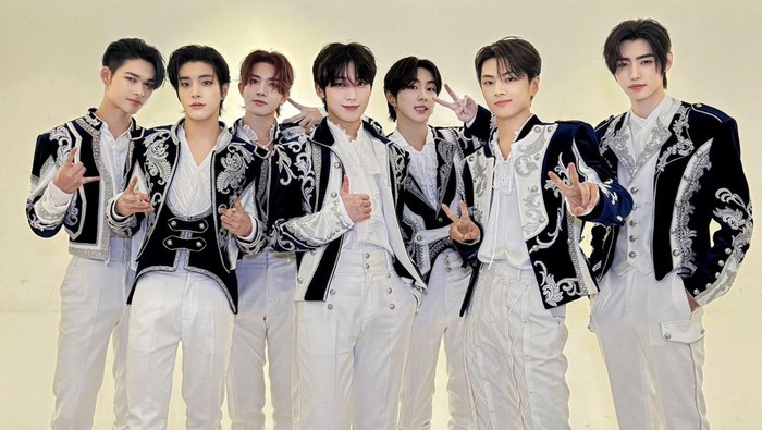Konser ENHYPEN FATE PLUS di Seoul pada Minggu (25/2/2024).
