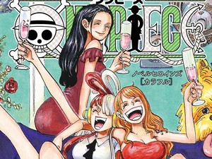 Sampul One Piece Chapter 1108 Disorot, Penuh Karakter Cewek