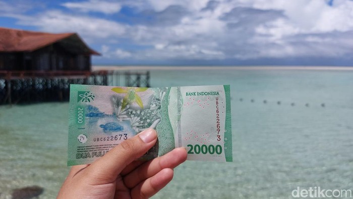 Selembar Uang Pecahan Rp 20.000.