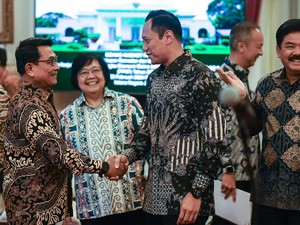 Makna Salaman AHY-Moeldoko di Istana Setelah Kisruh Kudeta Demokrat