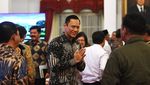 Momen AHY dan Moeldoko Salaman Sebelum Sidang Kabinet
