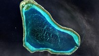 Scarborough Shoal merupakan salah satu wilayah di Laut China Selatan yang sejak beberapa tahun lalu telah memicu ketegangan antara China dan Filipina. (Gallo Images/Getty Images)