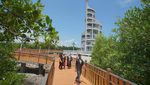 Pesona Tower Mangrove yang Jadi Landmark Baru Kota Langsa