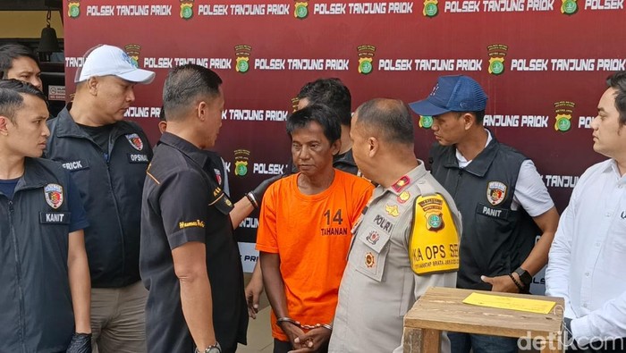 Polisi menangkap paman yang membunuh keponakan sendiri di Papanggo, Tanjung Priok, Jakarta Utara