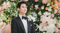 Foto Nikahan Kim Soo Hyun-Kim Ji Won Ini Cocok Buat Cover AU!