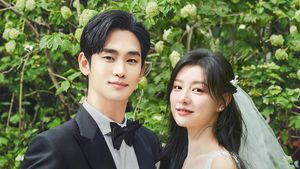 Foto Nikahan Kim Soo Hyun-Kim Ji Won Ini Cocok Buat Cover AU!