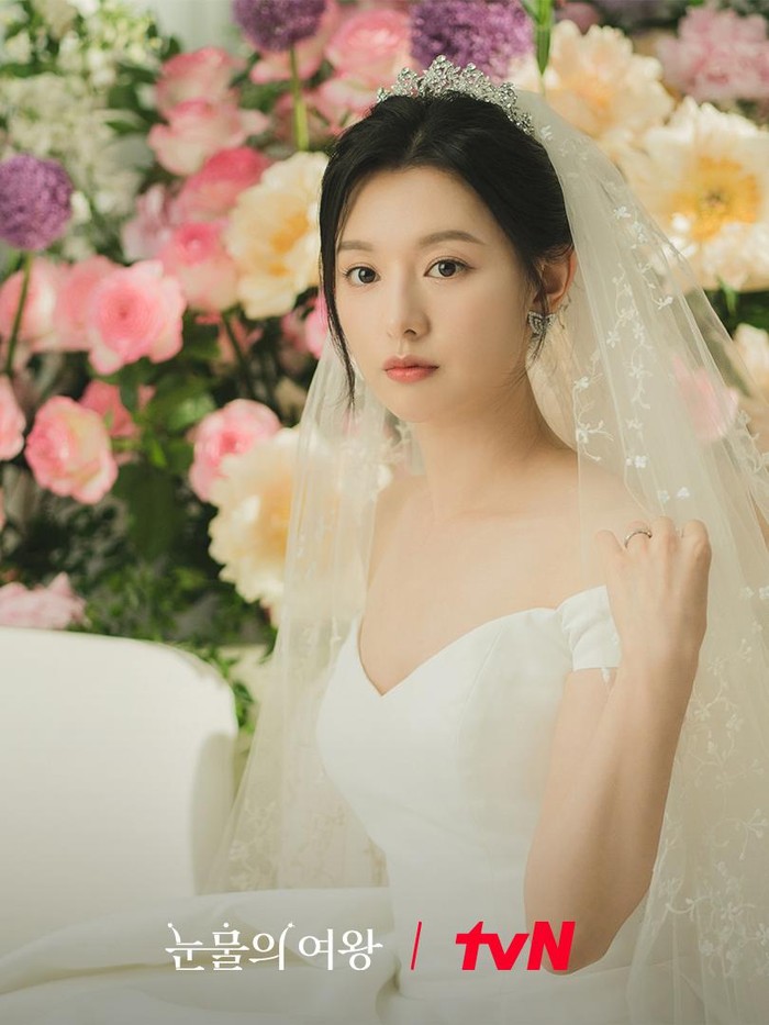 Queen of Tears Foto pernikahan Kim Ji Won dan Kim Soo Hyun di drama Korea Queen of Tears.
