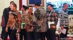 Momen AHY Hadiri Sidang Kabinet Perdana di Istana