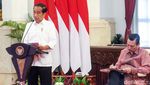 Momen AHY Hadiri Sidang Kabinet Perdana di Istana