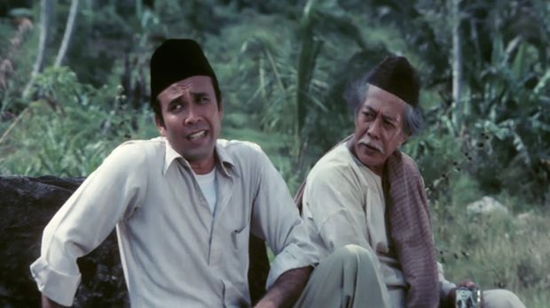 Cuplikan adegan El Manik di Titian Serambut Dibelah Tujuh.