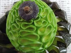 Keren Parah! Foto Ukiran dari Sayur dan Buah Bikin Terperangah