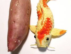 Keren Parah! Foto Ukiran dari Sayur dan Buah Bikin Terperangah