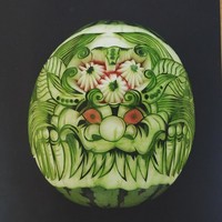 Ukiran dari sayur dan buah