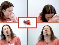 Wow! YouTuber Ini Nekat Cicip Dendeng Cacing Tanah hingga Kutu Busuk