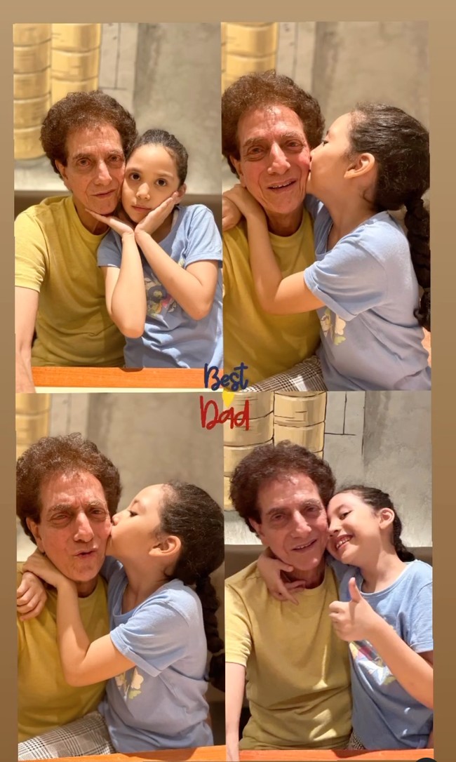 Tahun ini Malayeka akan berusia 7 tahun. Sudah semakin besar, Malayeka makin terlihat mirip dengan Ahmad Albar. Foto: Instagram/@dewiye04