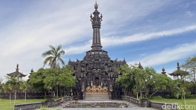 Potret Bajra Sandhi, Genta Raksasa Ikon Heroisme Perjuangan Rakyat Bali