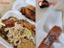 Duh! Dikira Gigit Tahu di Bihun Ternyata Plester Bernoda Darah