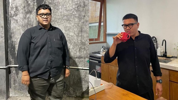 Pria Bekasi sukses menurunkan berat badan hingga 50 kg