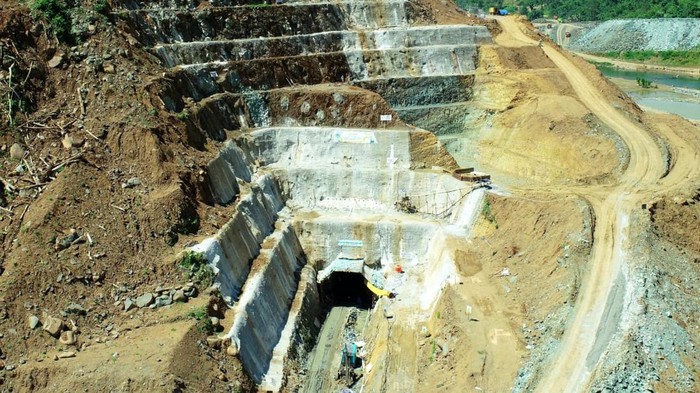 Penampakan Budong-Budong, Bendungan Pertama di Sulawesi Barat