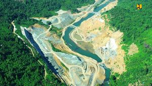 Penampakan Budong-Budong, Bendungan Pertama di Sulawesi Barat