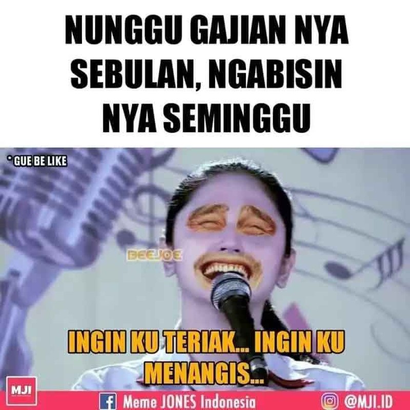 Nunggu gajian adalah kegiatan yang bikin hati dagdigdug. Sebentar lagi bisa jajan cilok lagi kok, detikers. Sabar, ya!