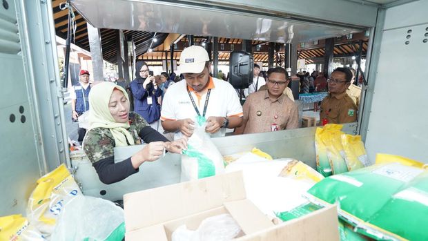 Operasi pasar yang digelar Pemkot Batu.