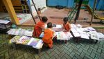 Sekolah di Sidoarjo Rusak Diterjang Angin Kencang