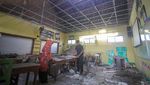 Sekolah di Sidoarjo Rusak Diterjang Angin Kencang