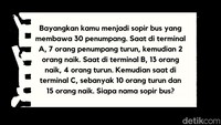 Soal kali ini cukup panjang ya. Hampir 99% ikan di lautan salah menjawab di soal ini. Harus fokus supaya bisa nebak dengan benar.  Foto: Salsa Dila Fitria Oktavianti/detikHealth