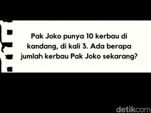 Tak Harus Jenius untuk Jawab Teka-teki Ini, Benar Semua Malah Mencurigakan!
