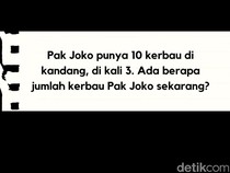 Tak Harus Jenius untuk Jawab Teka-teki Ini, Benar Semua Malah Mencurigakan!