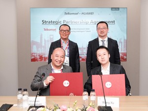 Telkomsel-Huawei Jalin Kerja Sama Home Broadband and 5G Innovation
