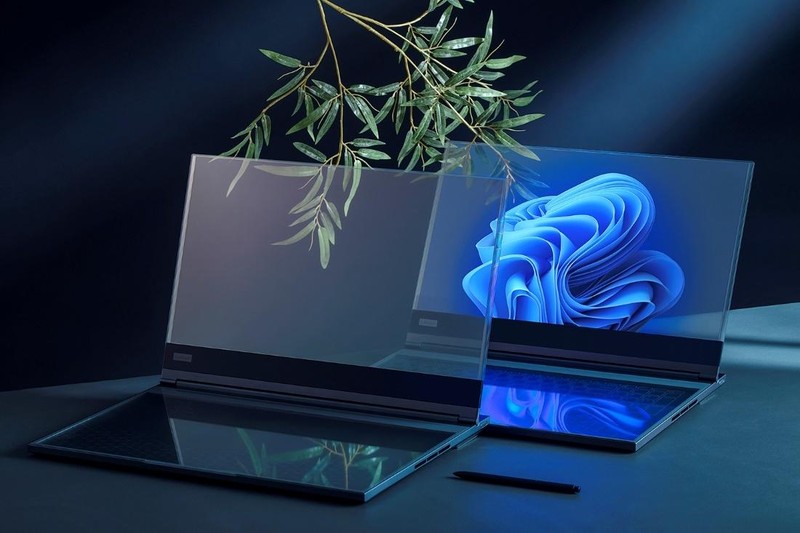 ThinkBook Transparent Display Laptop Concept