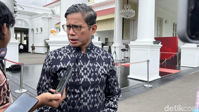 Wakil Menteri Luar Negeri (Wamenlu) Pahala Mansury. (Kanavino/detikcom)