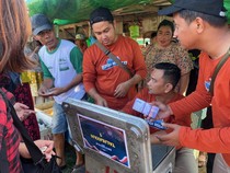 Warga Berau Happy, Tukar Uang Lusuh Rp 1,3 Juta Jadi Baru