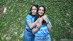 Linda dan Irma sama-sama tak pernah menyangka bisa terjun ke dunia akting dan membawa mereka ke kancah festival internasional. Chelsea Olivia Daffa/detikFoto