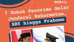 Infografis: 7 Tokoh Penerima Gelar Jenderal Kehormatan
