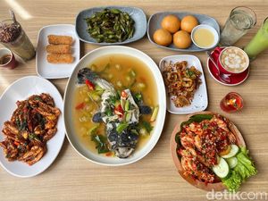 Ada Udang Pecak hingga Cumi Karang Asam di Pesisir Seafood Bintaro