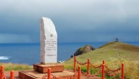 Monumen di ujung Tanjung Horn, untuk mengenang lebih dari 10.000 pelaut yang diyakini telah meninggal saat melewatinya.